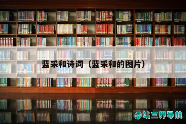 蓝采和诗词（蓝采和的图片）